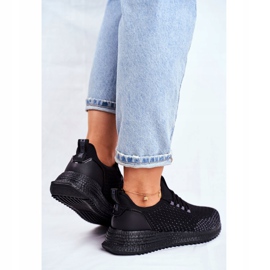 Zapatos Deportivos De Mujer Sneakers Big Star Black FF274962 negro 2