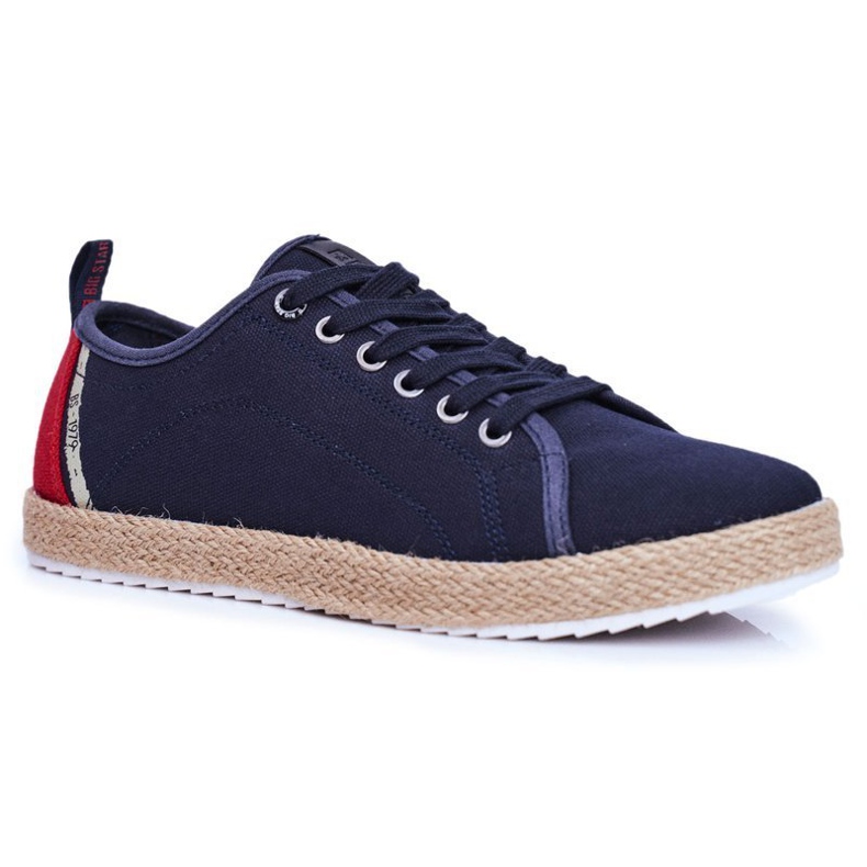 Zapatillas Hombre Big Star Alpargatas Azul Marino FF174154 1 Zapatillas Hombre Big Star Alpargatas Azul Marino FF174154 1