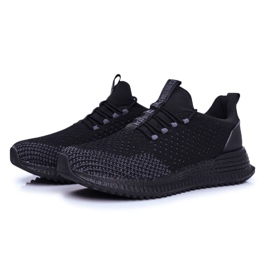 Zapatos Deportivos de Hombre Big Star Black FF174239 negro 3