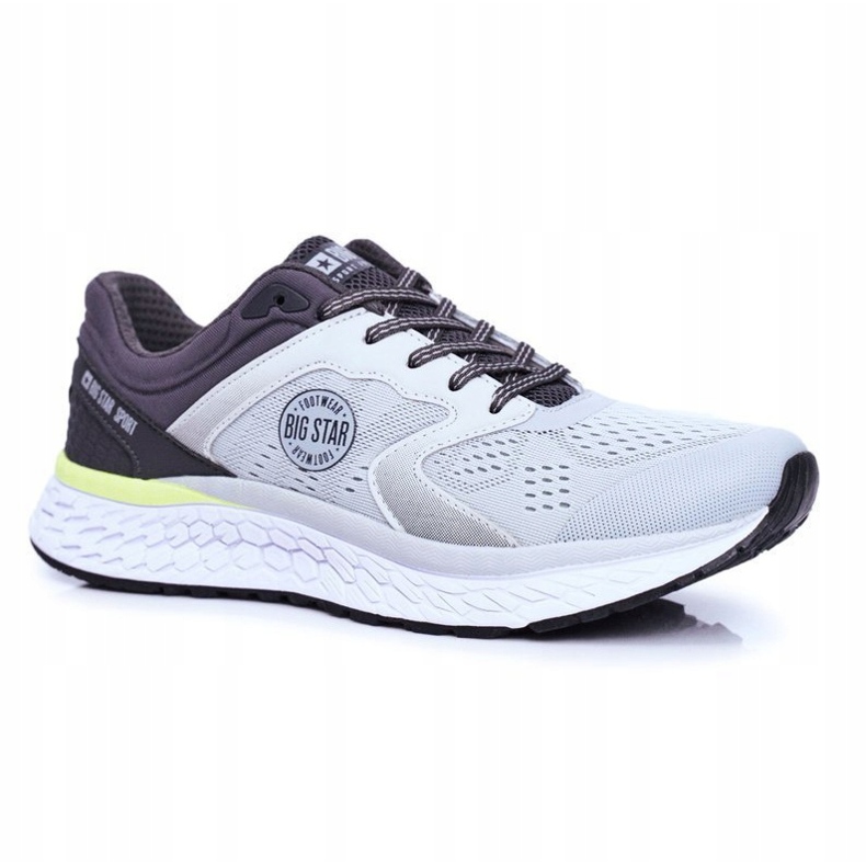 Zapatos Deportivos Hombre Big Star Grey FF174227 gris 1
