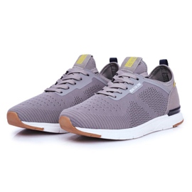 Zapatos Deportivos De Hombre Big Star Grey FF174166 gris 3