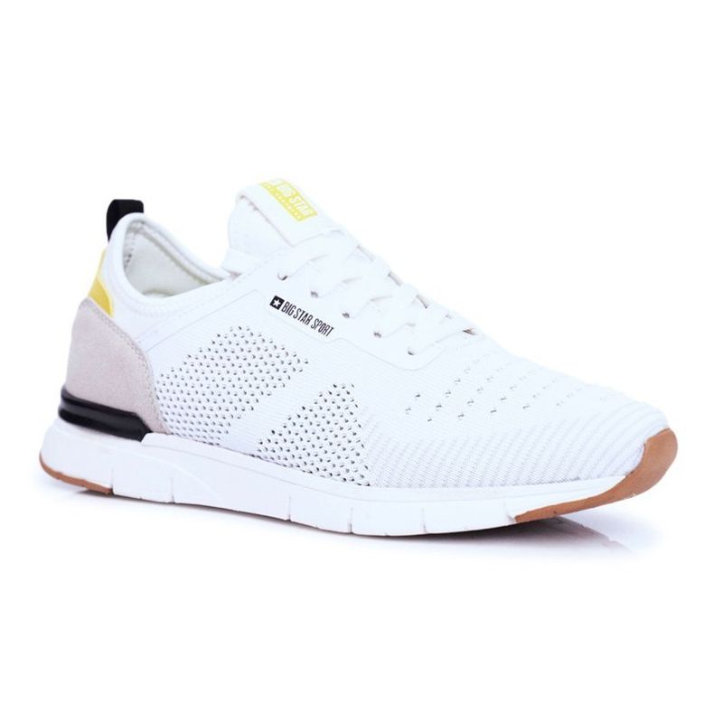 Zapatos Deportivos de Hombre Big Star White FF174165 blanco 1