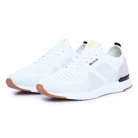 Zapatos Deportivos de Hombre Big Star White FF174165 blanco 3