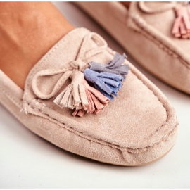 Evento Mocasines Mujer Ante 20PB35-2003 Beige Donna Mia 5