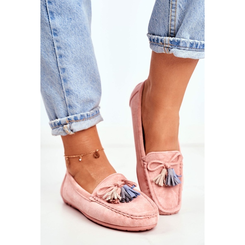 EVE Mocasines Mujer Ante 20PB35-2003 Rosa Donna Mia 1