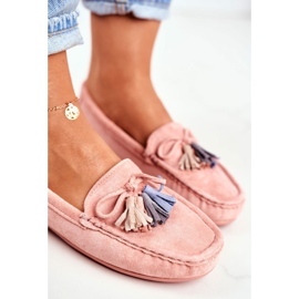 EVE Mocasines Mujer Ante 20PB35-2003 Rosa Donna Mia rosado 4