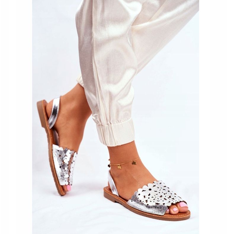 EVE Sandalias sin cordones I Like Summer plateadas para mujer plata 1