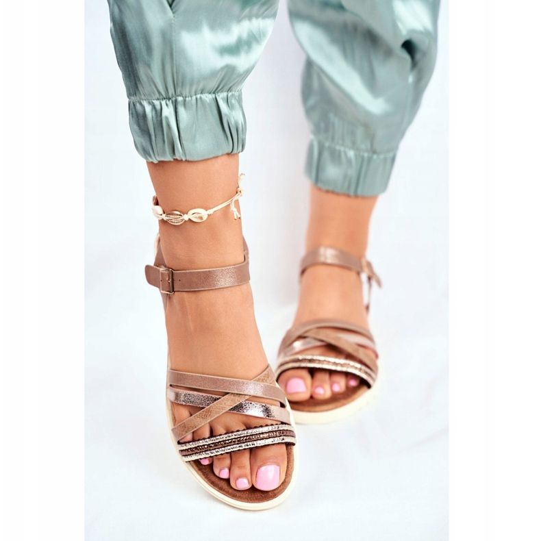 EVE Sandalias Mujer Planas Brown Replay marrón 2