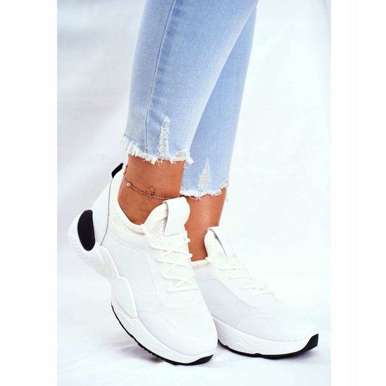 BUGO Zapatillas Deportivas Mujer Fellen Blanco y Negro 1