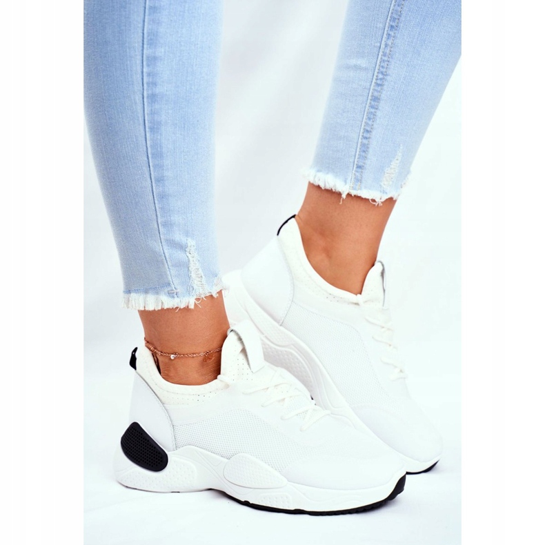 BUGO Zapatillas Deportivas Mujer Fellen Blanco y Negro 2