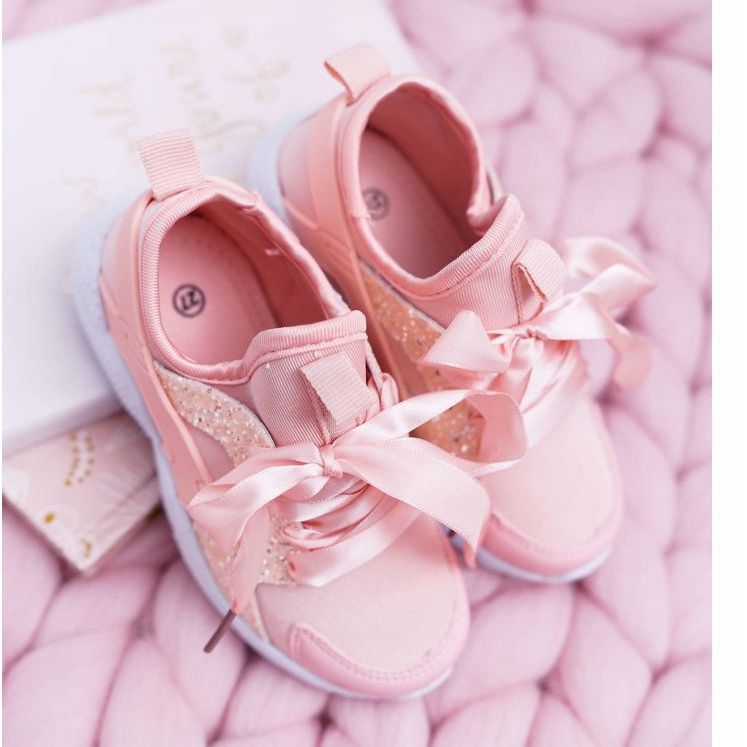 FRROCK Zapatos deportivos juveniles para niños Pink Fairy Tale rosa 1
