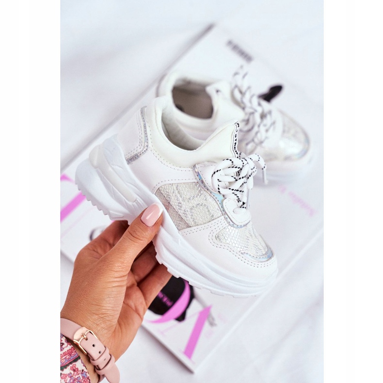 FRROCK Zapatillas Deportivas Infantiles Serpiente Blanca Matylda blanco 2
