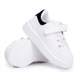 FRROCK Calzado deportivo infantil con Velcro Blanco Bilbo negro 10