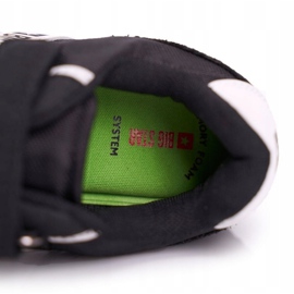 Zapatos Deportivos Infantiles Big Star Con Velcro Negro FF374134 5