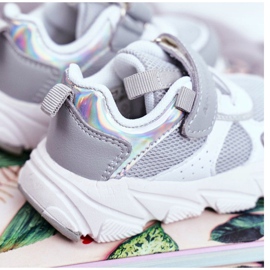 Zapatos deportivos para niños Gris ABCKIDS B011104349 blanco 3