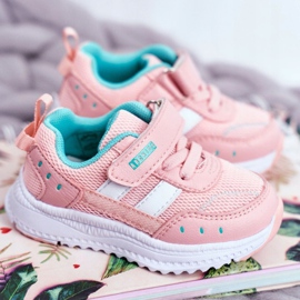 Zapatos deportivos para niños rosas ABCKIDS B933104083 1