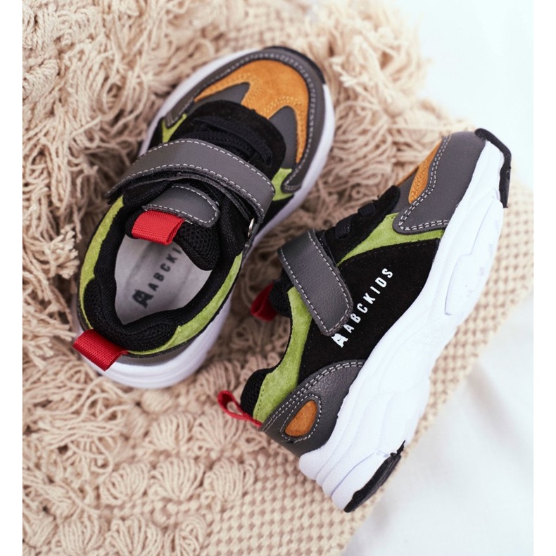 ABCKIDS Black Children's Sports Shoes ABCISS B932104063 negro 2