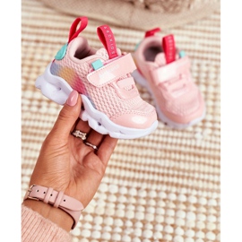 ABCKIDS POLAND Sp. z o.o. Zapatos deportivos para niños en rosa brillante Abckids B011105220 rosado 5