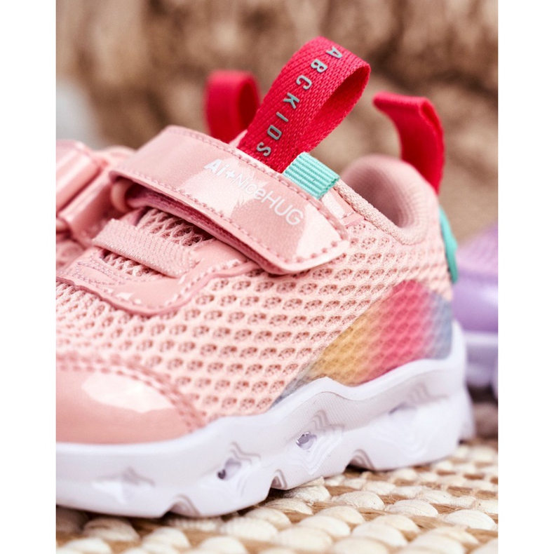 ABCKIDS POLAND Sp. z o.o. Zapatos deportivos para niños en rosa brillante Abckids B011105220 1