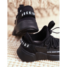 Calzado deportivo infantil negro juvenil ABCKIDS B012210073 4