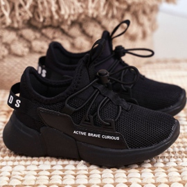 Calzado deportivo infantil negro juvenil ABCKIDS B012210073 1