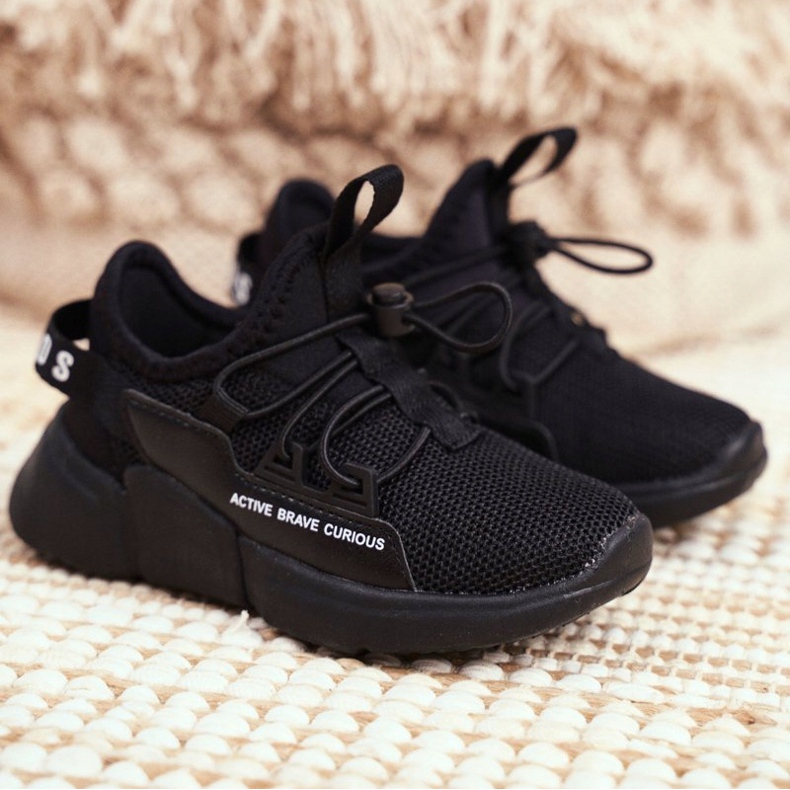 Calzado deportivo infantil negro juvenil ABCKIDS B012210073 2