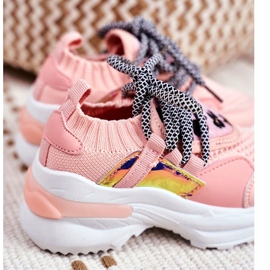 FRROCK Zapatillas deportivas rosa Velma para niños rosado 5