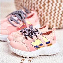 FRROCK Zapatillas deportivas rosa Velma para niños rosado 7