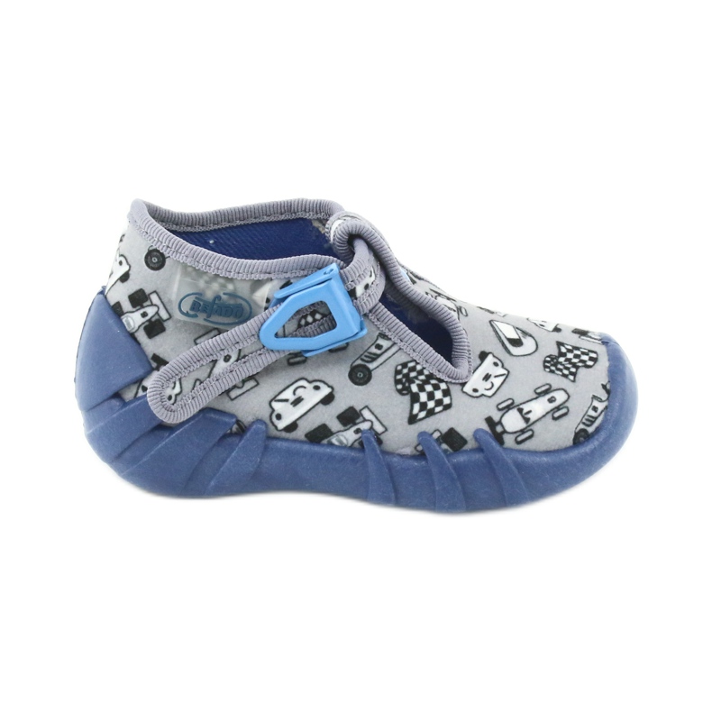 Calzado infantil befado 110P312 azul gris 1