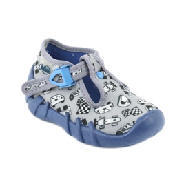 Calzado infantil befado 110P312 azul gris 2 Calzado infantil befado 110P312 azul gris 2