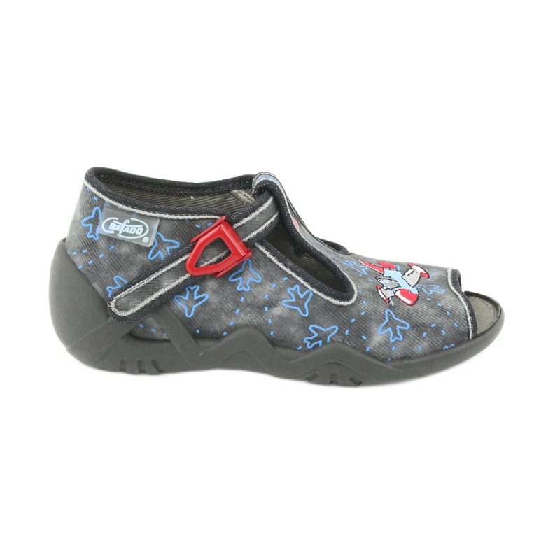 Calzado infantil befado 217P099 gris multicolor 1