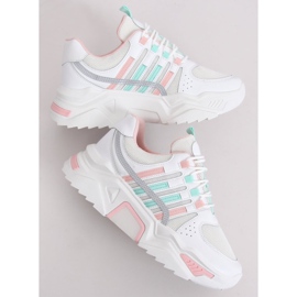Blanco LV113P Zapatillas deportivas rosa 2