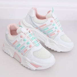 Blanco LV113P Zapatillas deportivas rosa 1