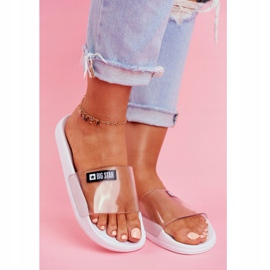 Pantuflas de Mujer Big Star Blanco Transparente DD274A258 1 Pantuflas de Mujer Big Star Blanco Transparente DD274A258 1