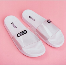 Pantuflas de Mujer Big Star Blanco Transparente DD274A258 4