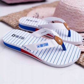 Pantuflas de Mujer Chanclas Big Star White DD274A245 blanco 1
