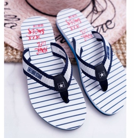 Pantuflas de Mujer Chanclas Big Star Azul Marino DD274A250 3