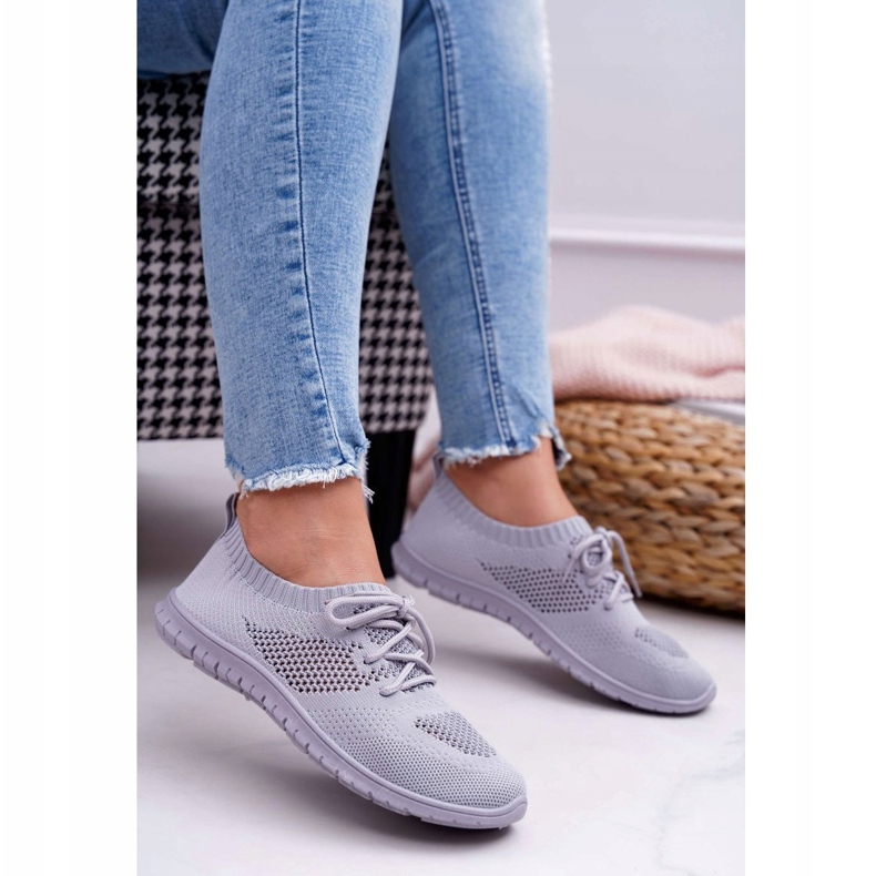 EVE Zapatillas Deportivas Mujer Flexible Gris Jenny 1