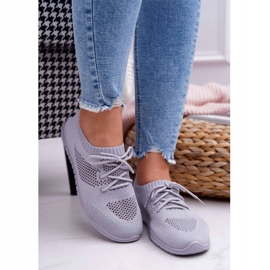 EVE Zapatillas Deportivas Mujer Flexible Gris Jenny 3