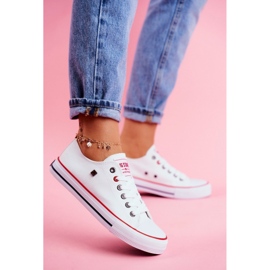Zapatillas blancas Big Star para mujer T274022 blanco 1