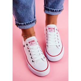 Zapatillas blancas Big Star para mujer T274022 blanco 5
