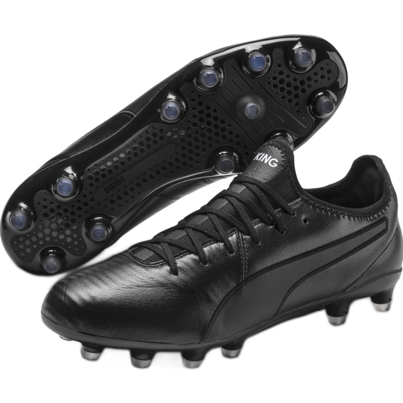 Botas de fútbol Puma King Pro Fg M 105608 01 negro 2