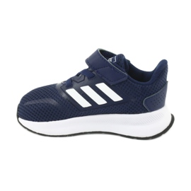Zapatillas Adidas Runfalcon I Jr EG6153 blanco azul marino 2