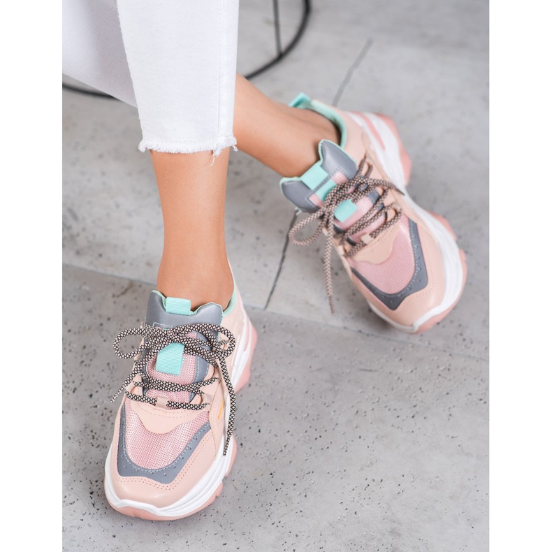 Small Swan Zapatillas deportivas rosa 1