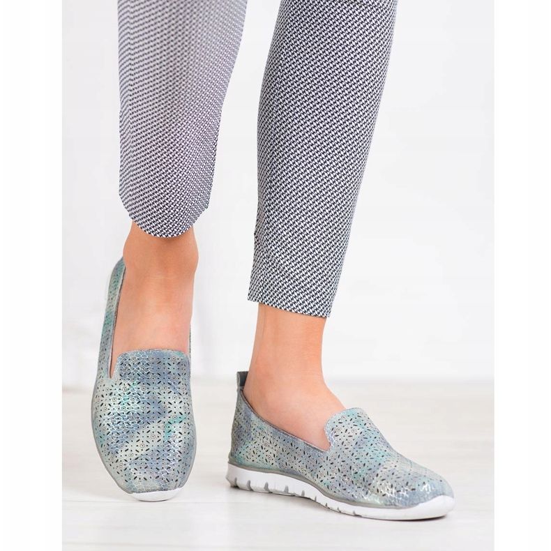 Filippo Señores de cuero en la plataforma azul 1