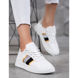 Small Swan Calzado deportivo de moda blanco 5