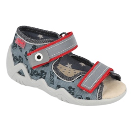 Calzado infantil befado amarillo 350P009 negro rojo gris 1