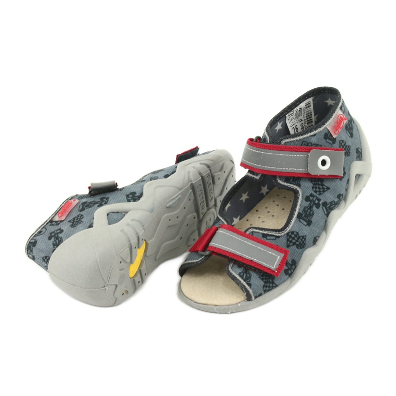 Calzado infantil befado amarillo 350P009 negro rojo gris 5