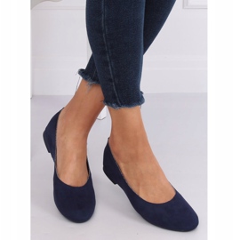 Suaves bailarinas azul marino para mujer NK17P Navy 1