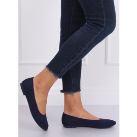 Suaves bailarinas azul marino para mujer NK17P Navy 2